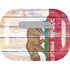 California Flag Light Wood AirPods Skins