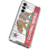 California Flag Light Wood Galaxy A16 5G Clear Case