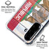 California Flag Light Wood Galaxy A36 5G Clear Case