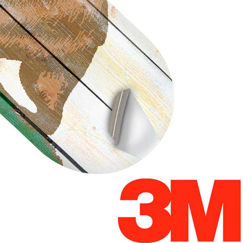 California Flag Light Wood Galaxy Buds Plus Skin