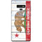 California Flag Light Wood Galaxy Note 9 Skin