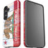 California Flag Light Wood Galaxy S25 Impact Case