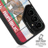California Flag Light Wood Galaxy S25 Kickstand Case
