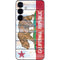 California Flag Light Wood Galaxy S24 Plus Skin