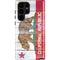 California Flag Light Wood Galaxy Cases