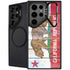 California Flag Light Wood Galaxy Cases