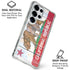 California Flag Light Wood Galaxy S25 Ultra Clear Case