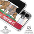 California Flag Light Wood Galaxy S26 Clear Case