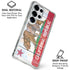California Flag Light Wood Galaxy S26 Ultra Clear Case