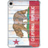California Flag Light Wood iPad 11th Gen (2025) Clear Case
