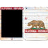 California Flag Light Wood Apple iPad Skin