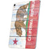 California Flag Light Wood Apple iPad Air Skin