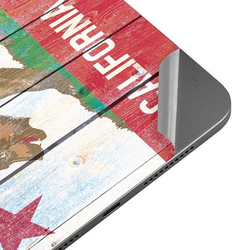 California Flag Light Wood Apple iPad Mini Skin