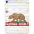 California Flag Light Wood Apple iPad Pro Skin