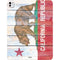 California Flag Light Wood iPad Pro 13in M4 (2024) Skin