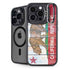 California Flag Light Wood iPhone Cases