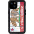 California Flag Light Wood iPhone 15 Plus Waterproof Case