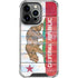 California Flag Light Wood iPhone 16 Pro Clear Case