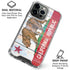 California Flag Light Wood iPhone 16 Pro Max Clear Case