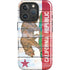 California Flag Light Wood iPhone 16 Pro Max Magsafe Impact Case