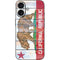 California Flag Light Wood iPhone 16 Skin
