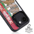 California Flag Light Wood iPhone 16e Kickstand Case