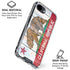 California Flag Light Wood iPhone 16e Clear Case