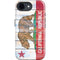 California Flag Light Wood iPhone 16e Impact Case