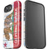 California Flag Light Wood iPhone 16e Impact Case