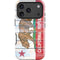 California Flag Light Wood iPhone 18 Pro Impact Case