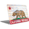 California Flag Light Wood Apple MacBook Air Skin