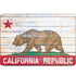 California Flag Light Wood MacBook Skins