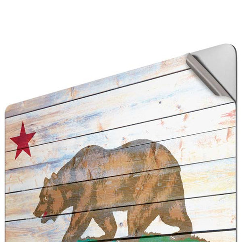 California Flag Light Wood Apple MacBook Pro 16-inch Skin