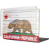 California Flag Light Wood MacBook Cases