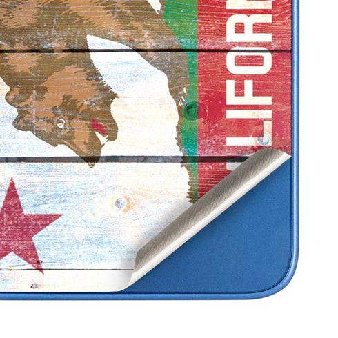 California Flag Light Wood Moto G Play 4G (2024) Skin