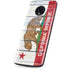 California Flag Light Wood Moto G6 Skin