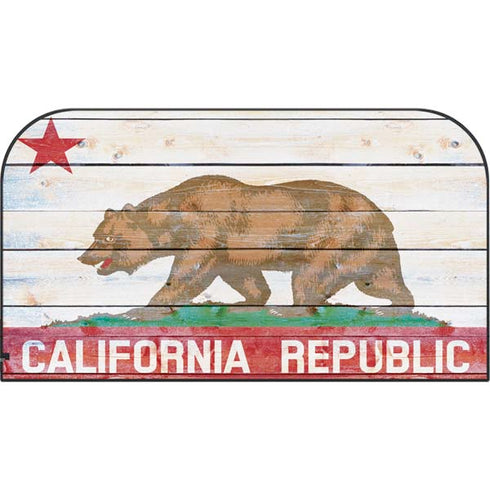 California Flag Light Wood Nintendo Switch 2 (2025) with Joy-Con Skin