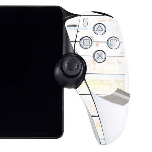 California Flag Light Wood PlayStation Portal Remote Player Skin