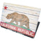 California Flag Light Wood Dell Precision Skin