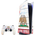 California Flag Light Wood PlayStation PS5 Skins