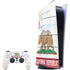 California Flag Light Wood PlayStation PS5 Skins
