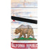 California Flag Light Wood PS5 Pro Disk Console Skin