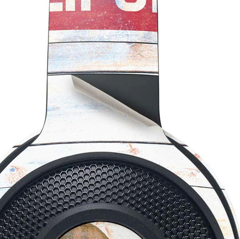 California Flag Light Wood Razer Kraken X Skin