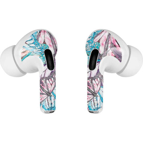 California Monarch Collage AirPods Skins
