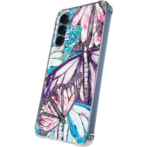 California Monarch Collage Galaxy A35 5G Clear Case
