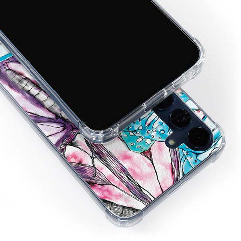 California Monarch Collage Galaxy A55 5G Clear Case