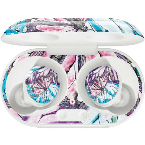 California Monarch Collage Galaxy Buds Plus Skin