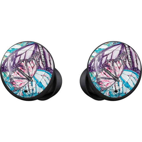 California Monarch Collage Galaxy Buds Skin