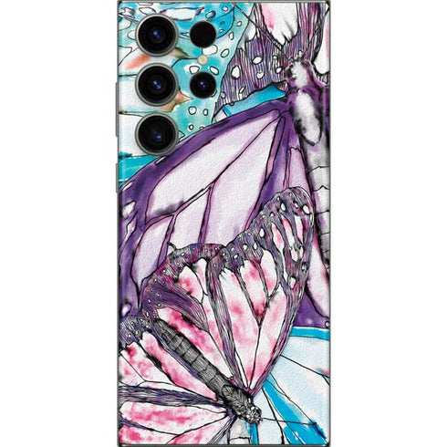 California Monarch Collage Galaxy Skins