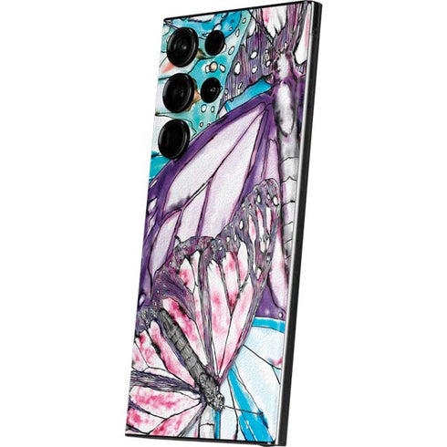 California Monarch Collage Galaxy Skins